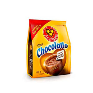 ACHOCOLATADO EM PÓ TRÊS CORAÇÕES 12X700G - 1637