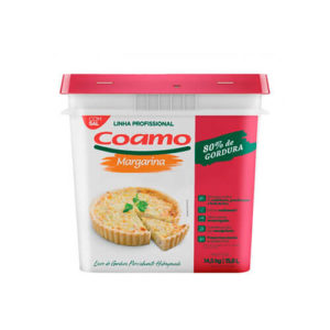 MARGARINA COAMO 80% COM SAL 14,5KG - 2328